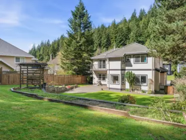 Aerial View of 1725 Sugarpine Court, Coquitlam, BC