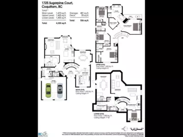 1725 Sugarpine Court, Coquitlam, BC, Coquitlam — Single Family Residence for sale