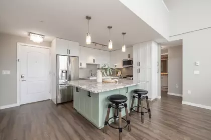 Kitchen Island Photo of 415 6490 194 Street, Surrey, BC