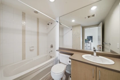 Guest Bathroom Photo of 2408 7178 Collier Street, Burnaby, BC