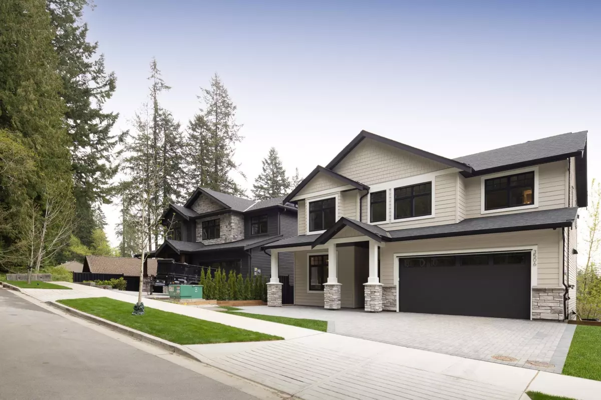 Exterior Rear Photo of 3506 Danielson Drive, Coquitlam, BC