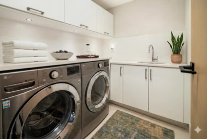 Laundry Room Photo of 21 1350 Cloudburst Drive, Whistler, BC