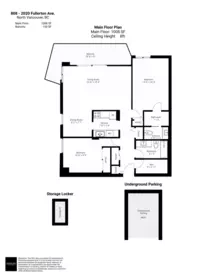 808 2020 Fullerton Avenue, North Vancouver, BC, North Vancouver — Apartment/Condo for sale