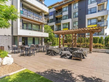 Outdoor Deck Photo of 104 3018 St. George Street, Port Moody, BC