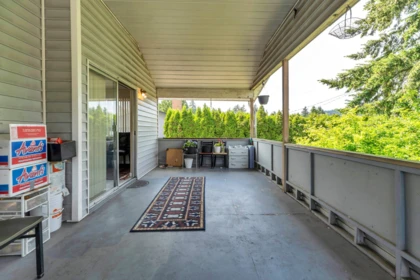 Backyard Photo of 740 Townley Street, Coquitlam, BC