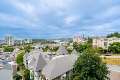 Outdoor Deck Photo of 605 1026 Queens Avenue, New Westminster, BC