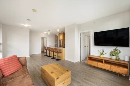 Kitchen Island Photo of 1707 301 Capilano Road, Port Moody, BC