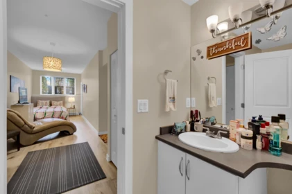 Powder Room Photo of 111 160 Shoreline Circle, Port Moody, BC