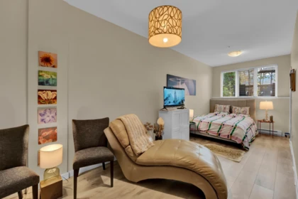 Primary Bedroom Photo of 111 160 Shoreline Circle, Port Moody, BC