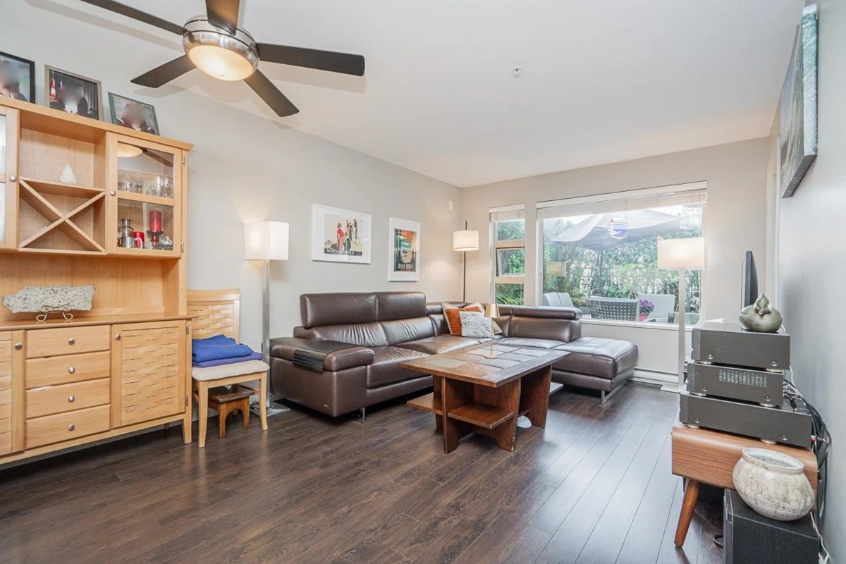 Living Room Photo of 207 1677 Lloyd Avenue, North Vancouver, BC