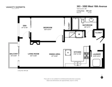 Laundry Room Photo of 303 3595 W 18th Avenue, Vancouver, BC