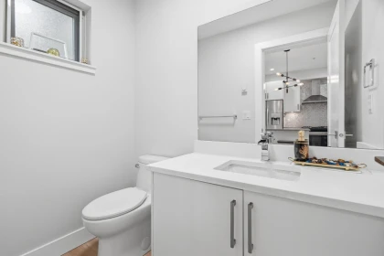 Powder Room Photo of 20 843 Ewen Avenue, New Westminster, BC