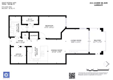 Hallway Photo of 211 21009 56 Avenue, Langley, BC