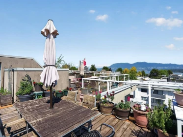Outdoor Deck Photo of 305 2195 W 5th Avenue, Vancouver, BC