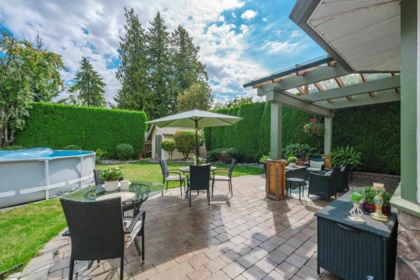 Aerial View of 6114 187a Street, Surrey, BC