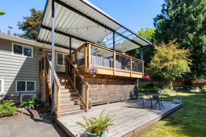 Backyard Photo of 5802 Angus Place, Surrey, BC