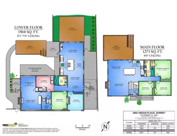 5802 Angus Place, Surrey, BC, Surrey — Single Family Residence for sale