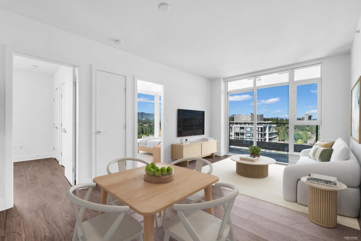 Living Room Photo of 3002 450 Westview Street, Coquitlam, BC