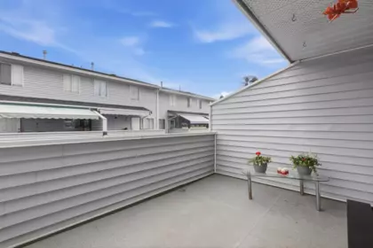 Backyard Photo of 4 3384 Coast Meridian Road, Port Coquitlam, BC