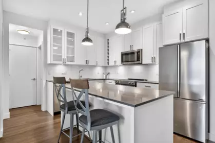 Kitchen Island Photo of 309 16380 64 Avenue, Surrey, BC