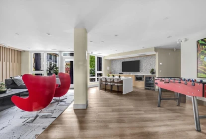 Basement Recreation Room Photo of 218 615 Cottonwood Avenue, Coquitlam, BC
