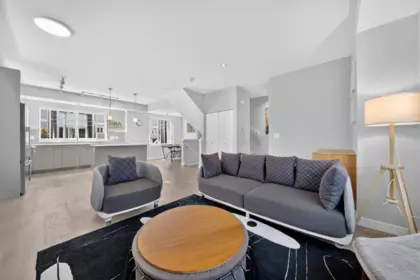 Basement Recreation Room Photo of 4 7180 Lechow Street, Richmond, BC