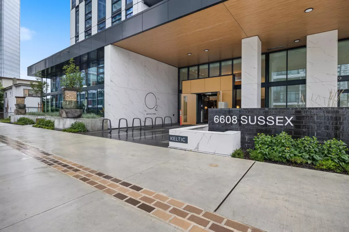 Exterior Rear Photo of 1506 6608 Sussex Avenue, Burnaby, BC