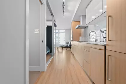 Kitchen Island Photo of 523 159 W 2nd Avenue, Vancouver, BC
