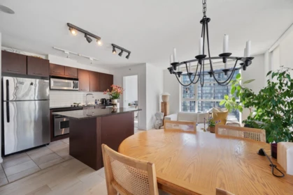 Kitchen Island Photo of 808 1199 Seymour Street, Vancouver, BC