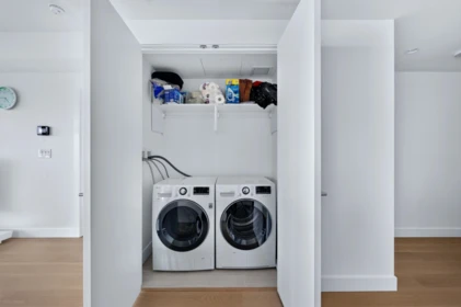 Laundry Room Photo of 609 5788 Gilbert Road, Richmond, BC