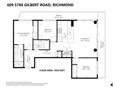 Mudroom Photo of 609 5788 Gilbert Road, Richmond, BC