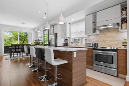 Kitchen Island Photo of 61 14433 60 Avenue, Surrey, BC