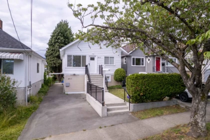 Aerial View of 2617 Turner Street, Vancouver, BC