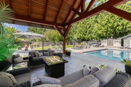 Backyard Photo of 1474 Vernon Drive, Gibsons, BC