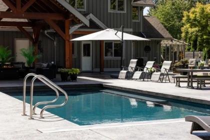 Swimming Pool Photo of 1474 Vernon Drive, Gibsons, BC