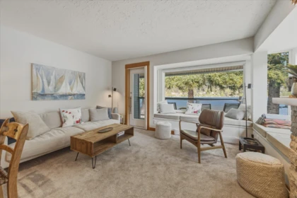 Living Room Photo of 17 3262 Archibald Way, Whistler, BC