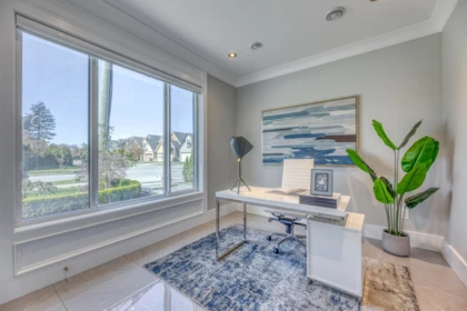 Living Room Photo of 7102 Bridge Street, Richmond, BC