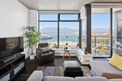 Living Room Photo of 2102 128 W Cordova Street, Vancouver, BC