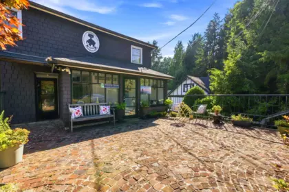 Exterior Rear Photo of 3396 Marine Drive, West Vancouver, BC