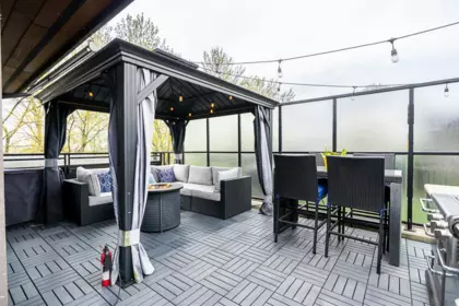 Backyard Photo of 606 733 W 3rd Street, North Vancouver, BC