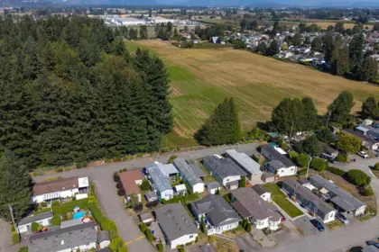 Aerial View of 15 44565 Monte Vista Drive, Chilliwack, BC
