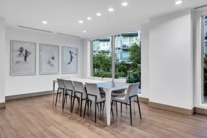 Basement Recreation Room Photo of 307 8580 River District Crossing, Vancouver, BC
