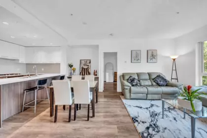Family Room Photo of 307 8580 River District Crossing, Vancouver, BC