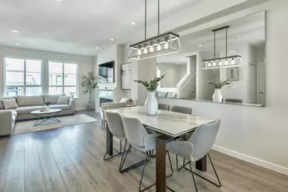 Kitchen Island Photo of 9 5311 Admiral Way, Ladner, BC