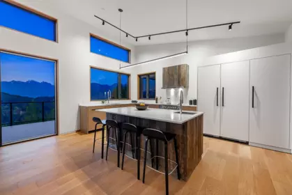 Kitchen Island Photo of 885 Rivendell Drive, Bowen Island, BC