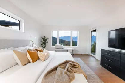 Primary Bedroom Photo of 885 Rivendell Drive, Bowen Island, BC