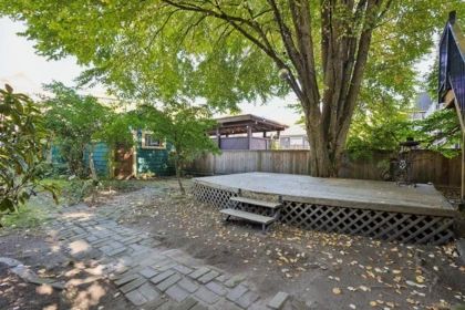 Aerial View of 1791 E 7th Avenue, Vancouver, BC