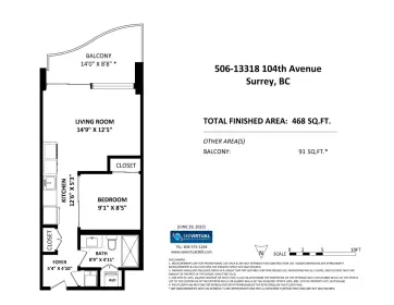506 13318 104 Avenue, Surrey, BC, Surrey — Apartment/Condo for sale