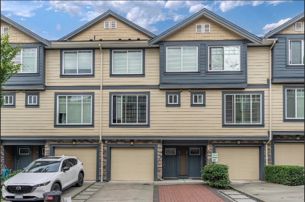 Exterior Front Photo of 3 18818 71 Avenue, Surrey, BC