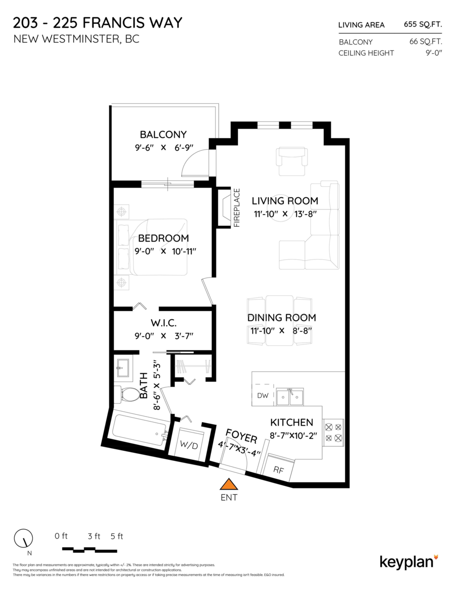 Outdoor Kitchen Photo of 203 225 Francis Way, New Westminster, BC